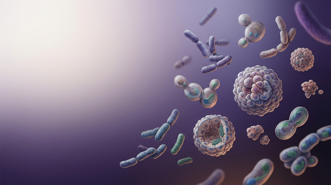 Diverse abstract biological samples for universal sample preparation